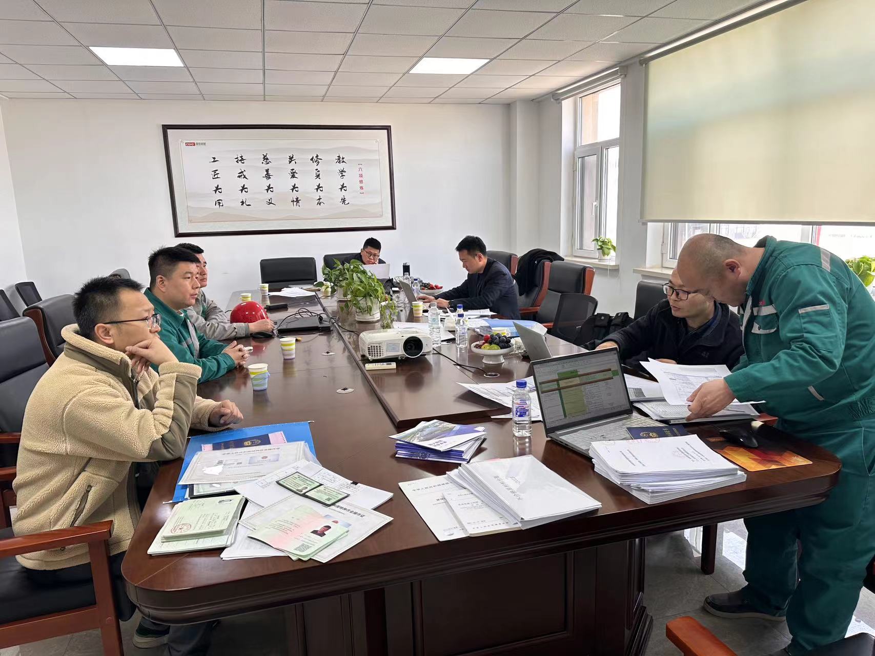 國信裝配|2024年4月1日國信裝配式公司接待三一重能代表團(tuán)隊(duì)參觀考察