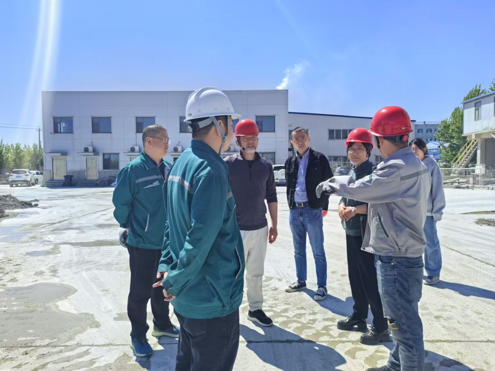 國信裝配|2024年5月16日國信裝配式公司接待長春工程學院土木學院教學副院長李九陽一行