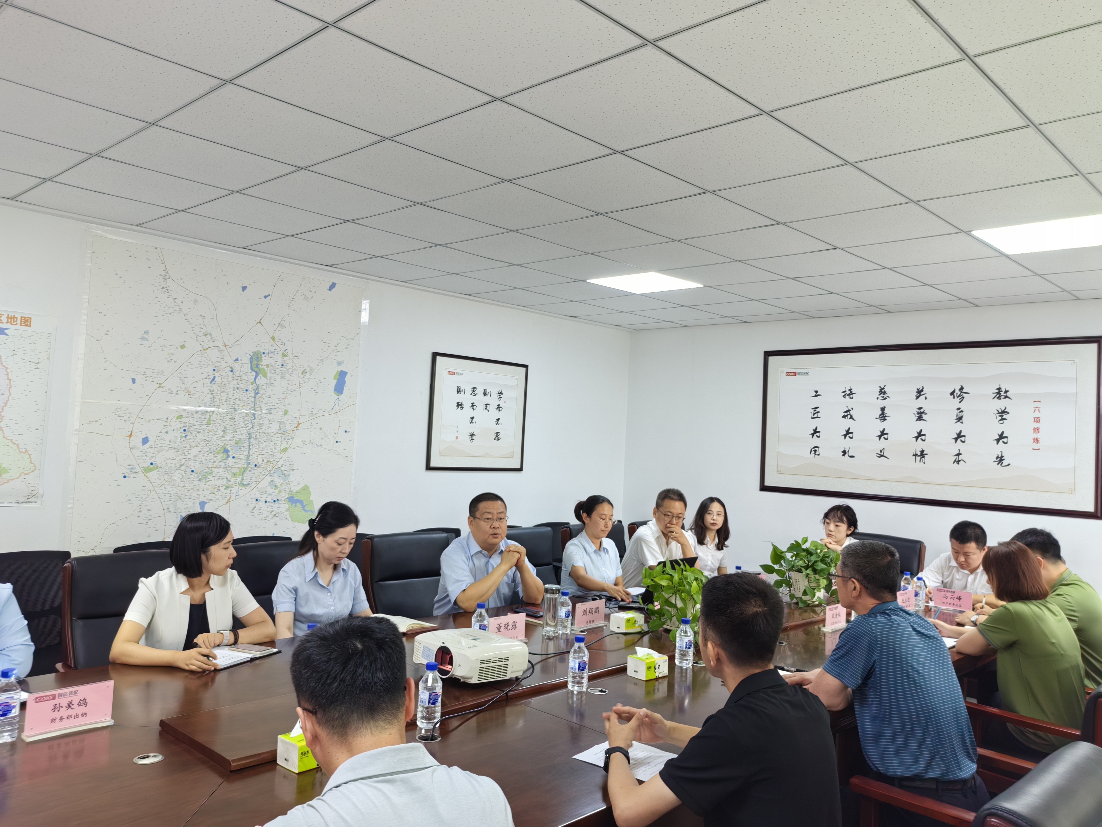 國信裝配|2024年7月11日國信裝配式公司接待稅務(wù)局領(lǐng)導(dǎo)調(diào)研考察